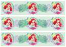 Ariel The Little Mermaid Edible Icing Cake Strips